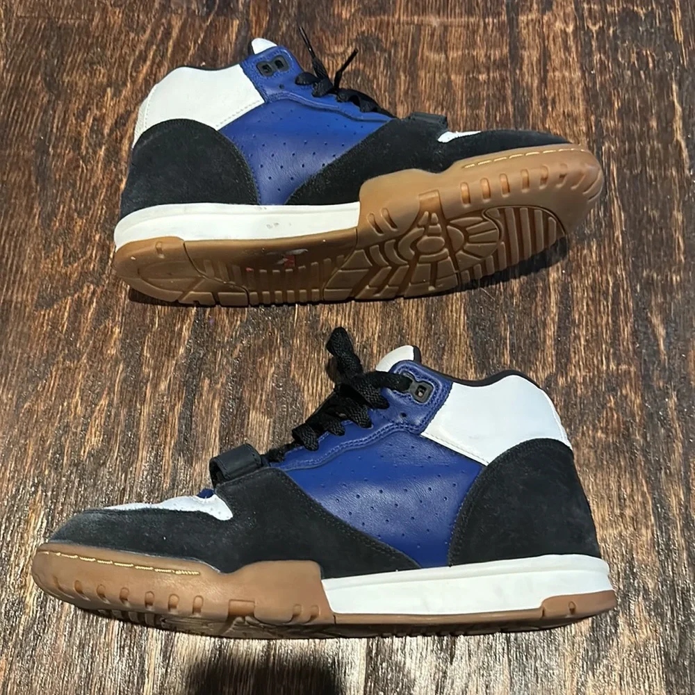 Nike SB x Polar Skate Co Air Trainer 1 SB Black Deep Royal Blue 🔥 - Picture 6 of 9